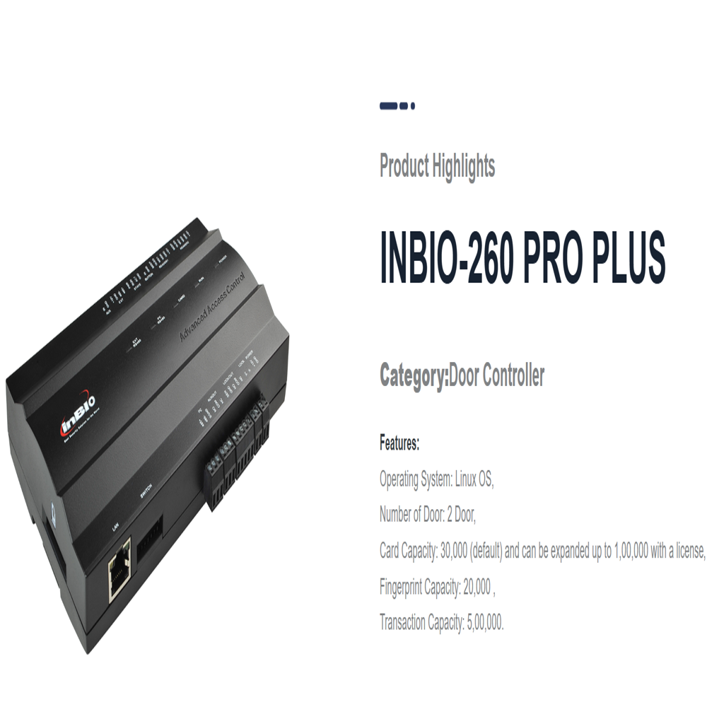 InBio-260 Pro Plus