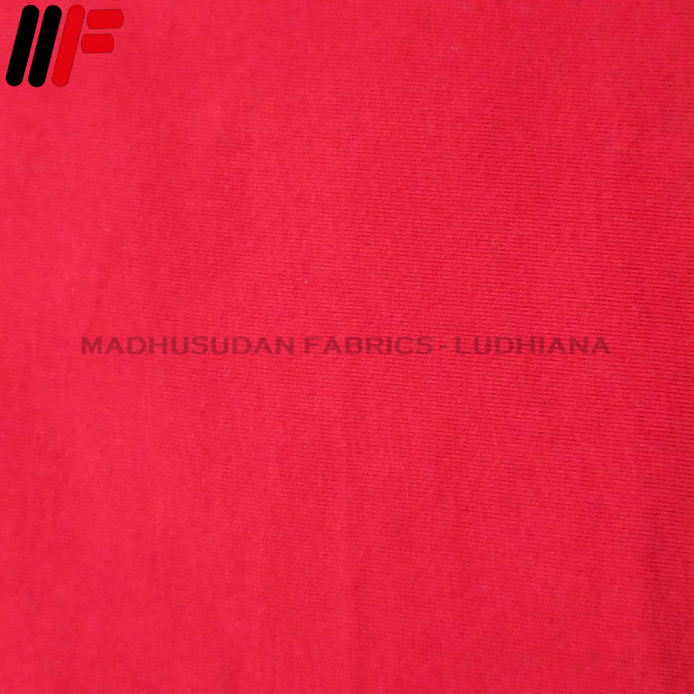Oversize T-Shirt Fabric - Color: Red