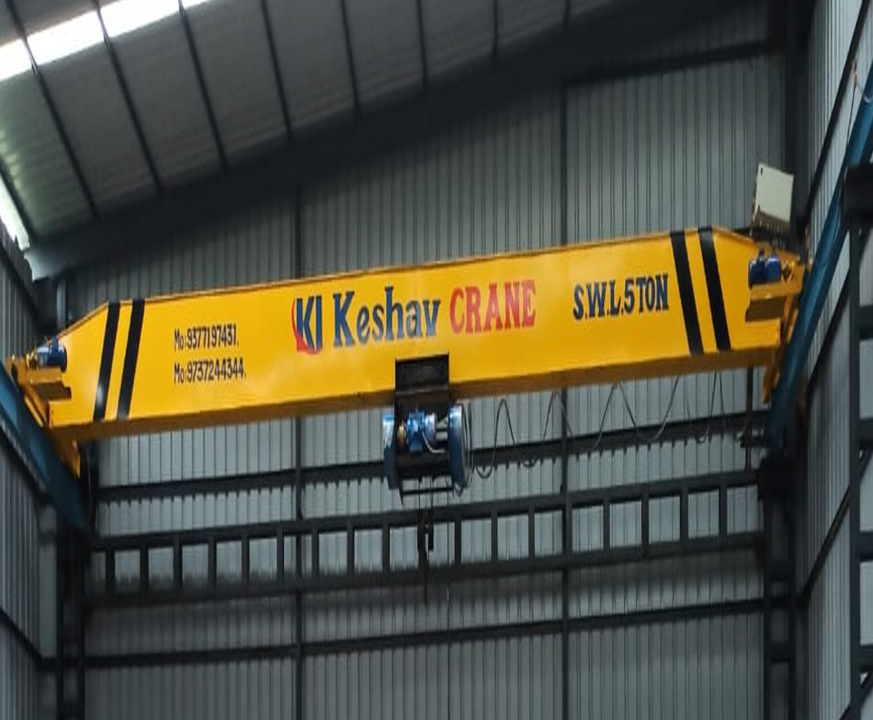 Single Girder Overhead Cranes - Application: Outdoor Yard