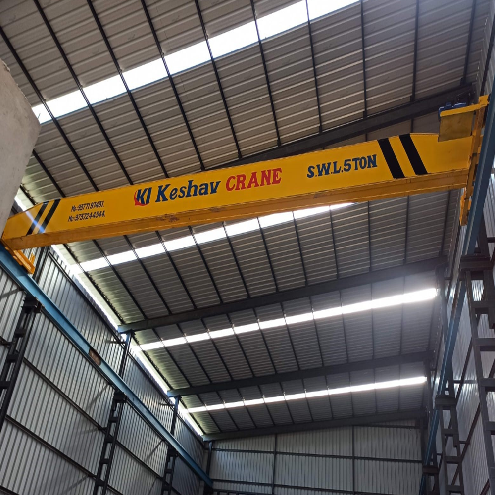 Single Girder Overhead Cranes - Application: Outdoor Yard