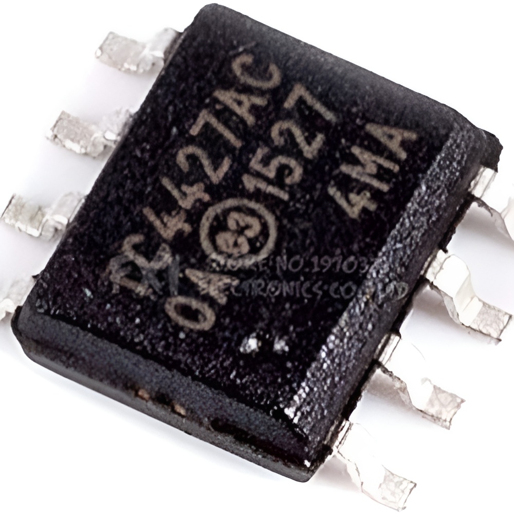 TC4427C SMD Dual 1.5A MOSFET Gate Driver IC  SOP-8 Surface Mount IC  High-Speed Non-Inverting Driv