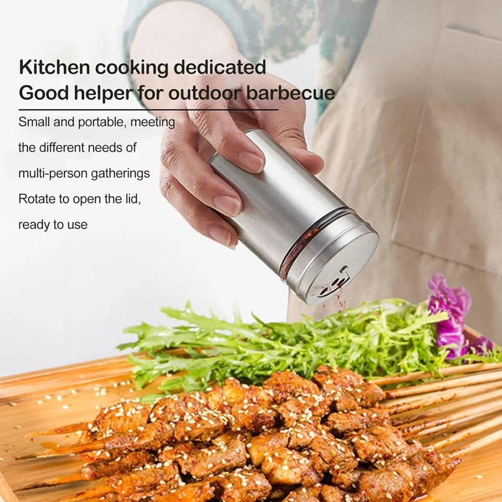 2 In 1 Stainless Steel Spice Jar - Application: As Per Product Requirement