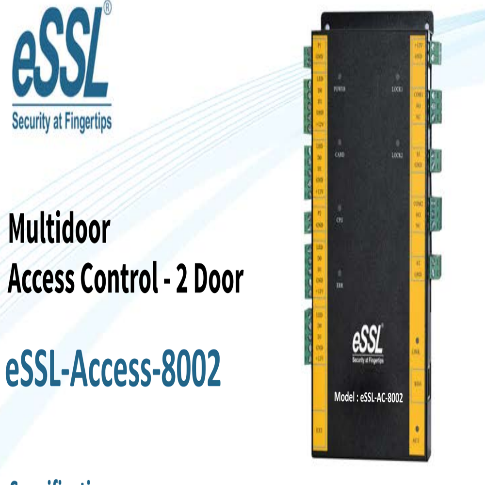 eSSL-Access-8002 Multidoor Access Control - 2 Door