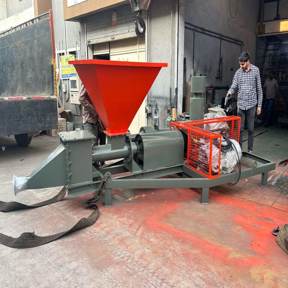 Cement Feeding System - Steel Material, Electric Blower Power Source | White And Blue Design, 1-year Warranty