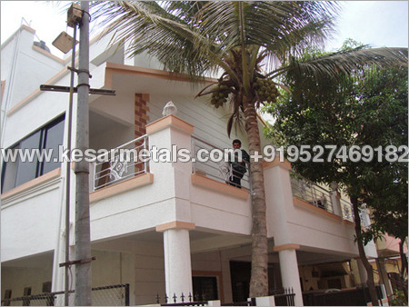 स्टेनलेस स्टील बालकनी रेलिंग