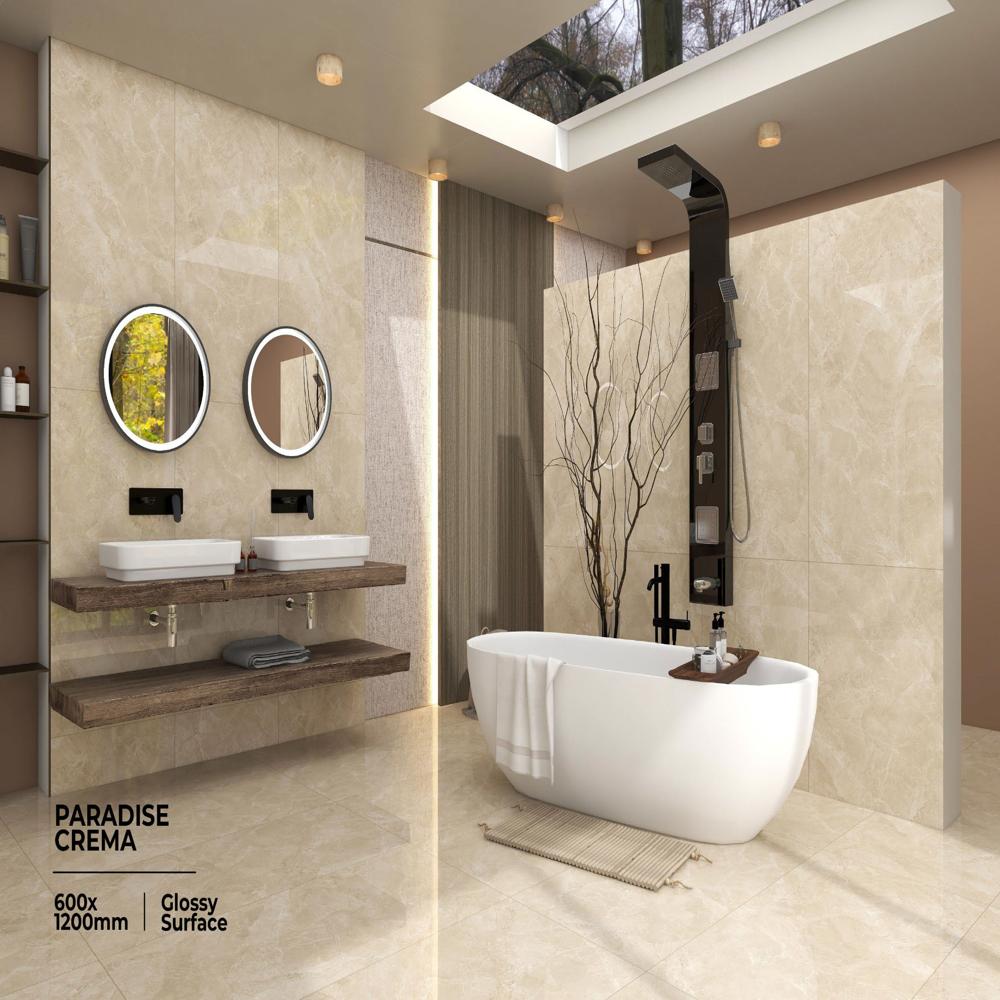 glossy vitrified tile