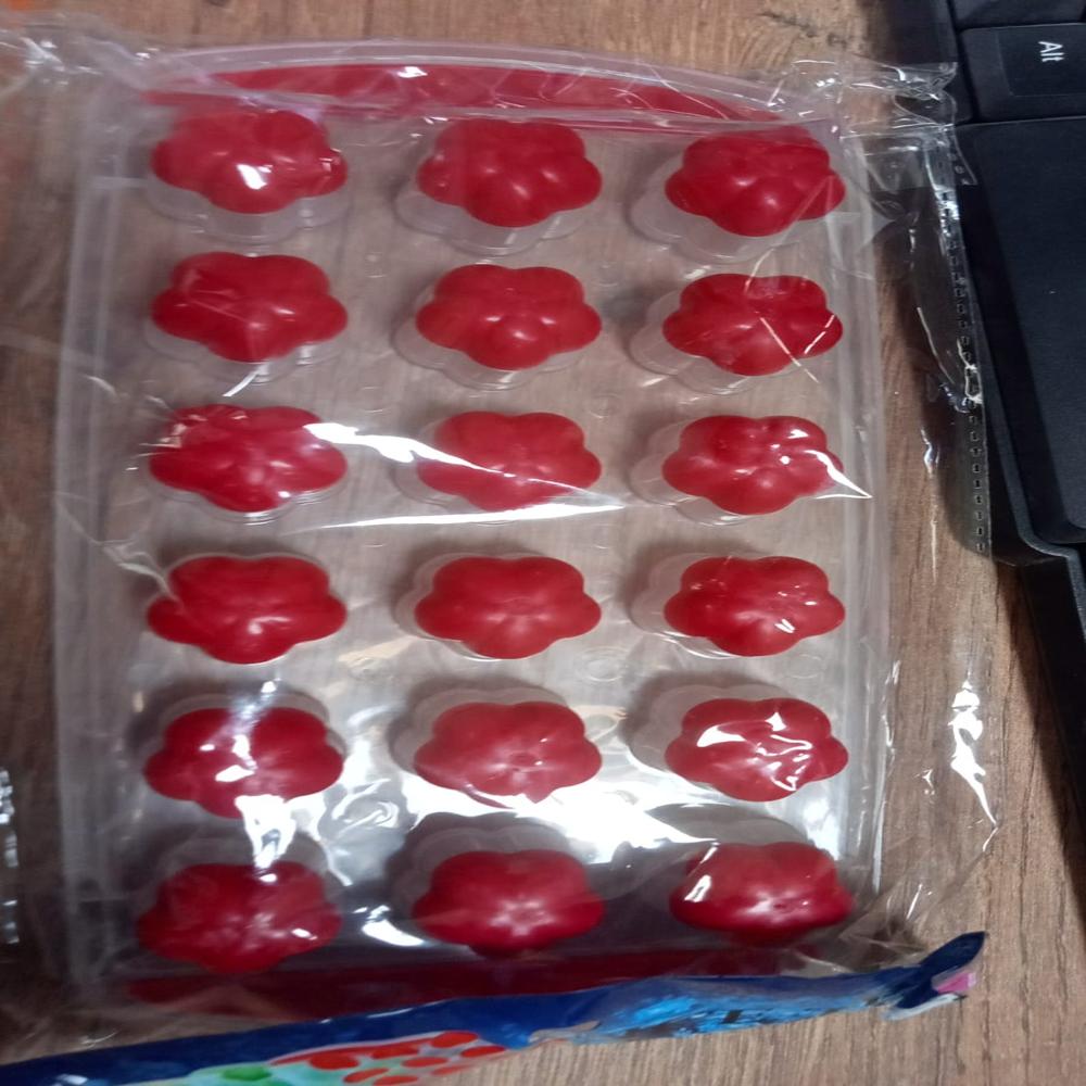 Ice Mould Flower Shape 18 Cavity Mould Ice Tray - Application: As Per Product Requirement