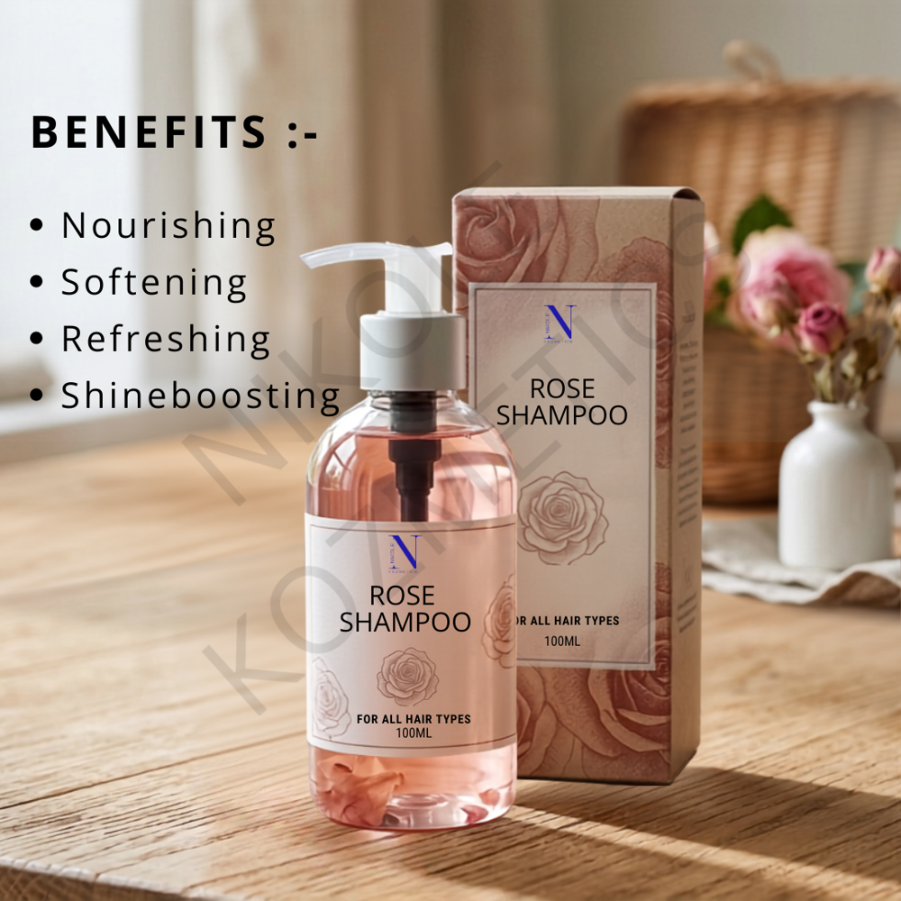 Rose Shampoo - Age Group: Adults