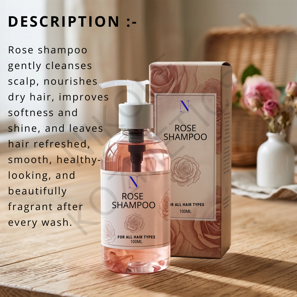 Rose Shampoo - Age Group: Adults