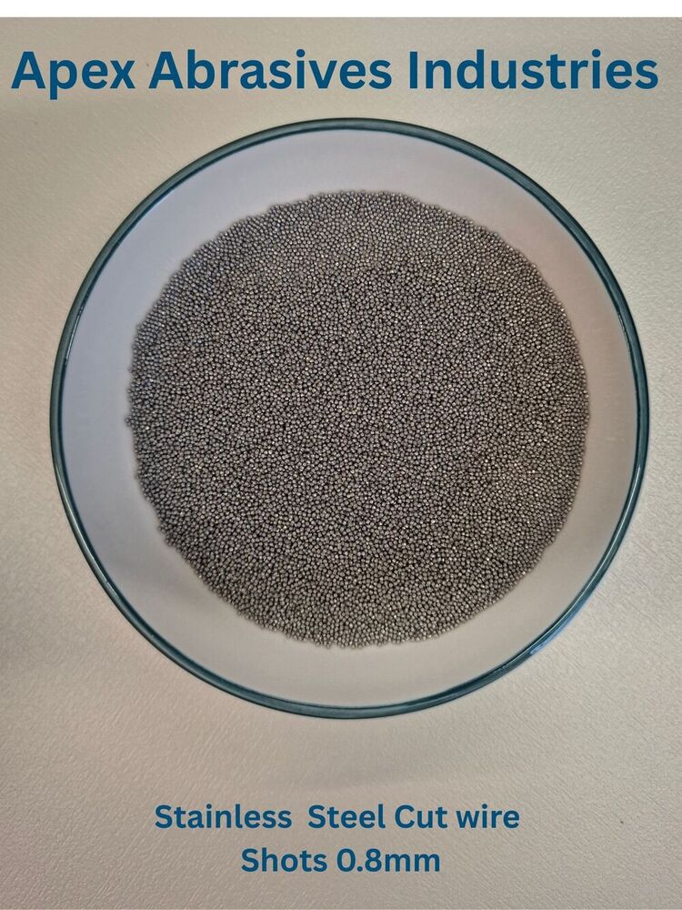 Stainless Steel Cut Wire Shots 0.8mm