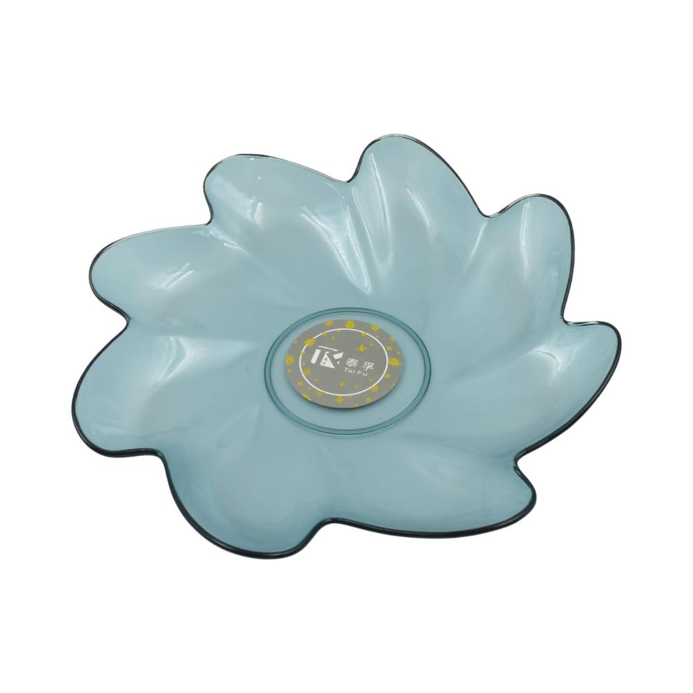 Flower Shape Kids Plastic Plate - for Dinner, Snacks & Party Supplies (1pc)