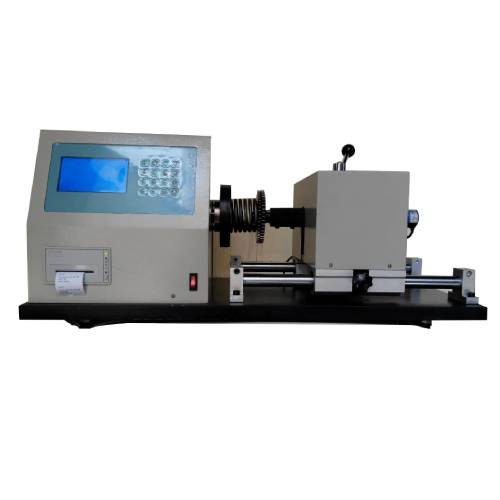 Spring Torsion Test Machine for Mechanical Properties Testing - 900x400x350 mm, 0-500 Nm Capacity | Digital LCD, PLC Control, PC Software, Safety Features
