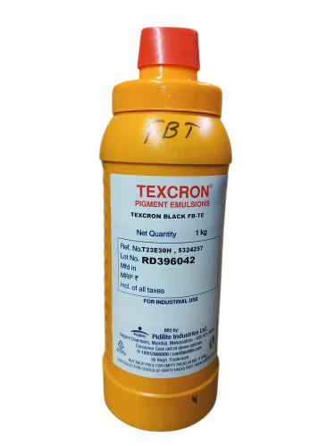 1kg Pidilite Texcron Black Pigment Emulsion