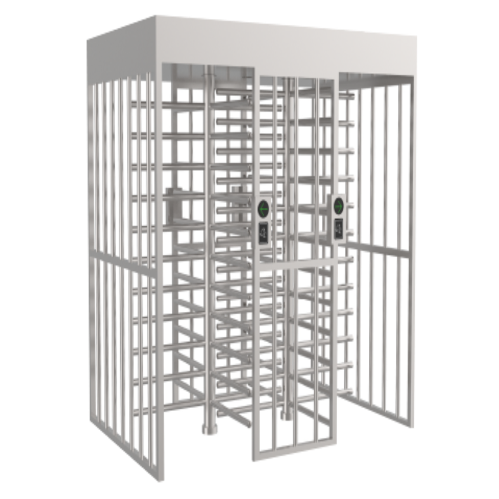 Fht-tl-232 Full Height Turnstile - Double Door - Features: One-way & Two-way Operation
