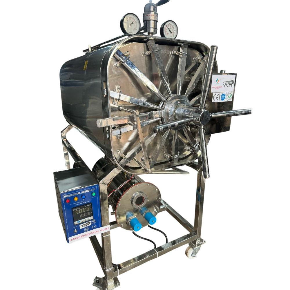 Horizontal Rectangular Autoclave - Capacity: 180 Ltr