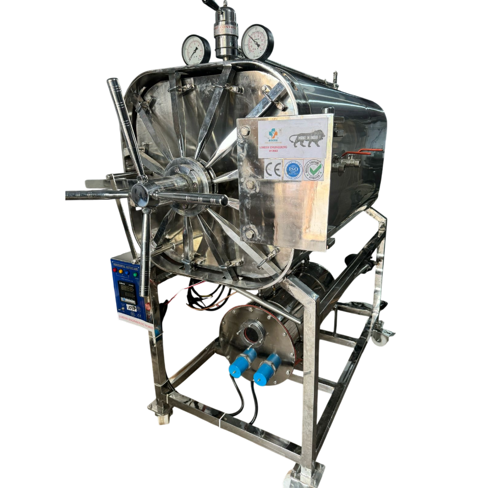 Horizontal Rectangular Autoclave - Capacity: 180 Ltr