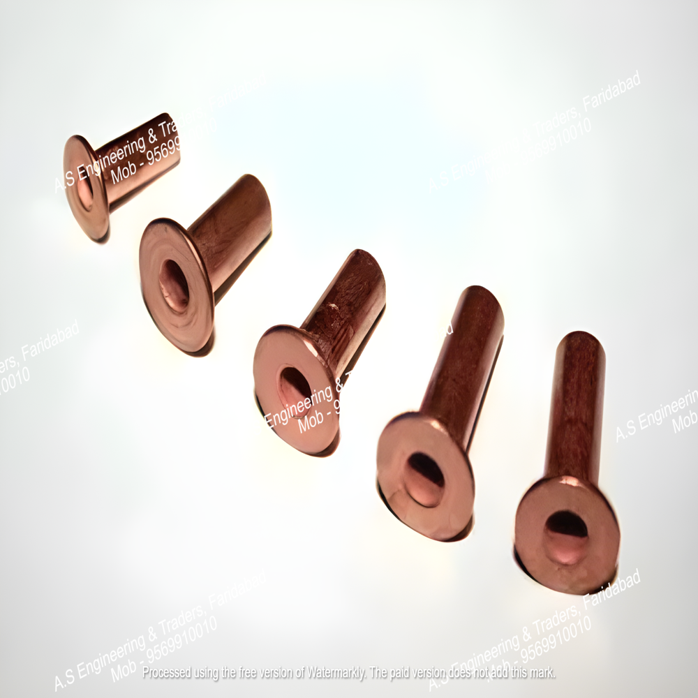 Copper Hollow Rivet - Diameter: 20 Mm Meter (M)