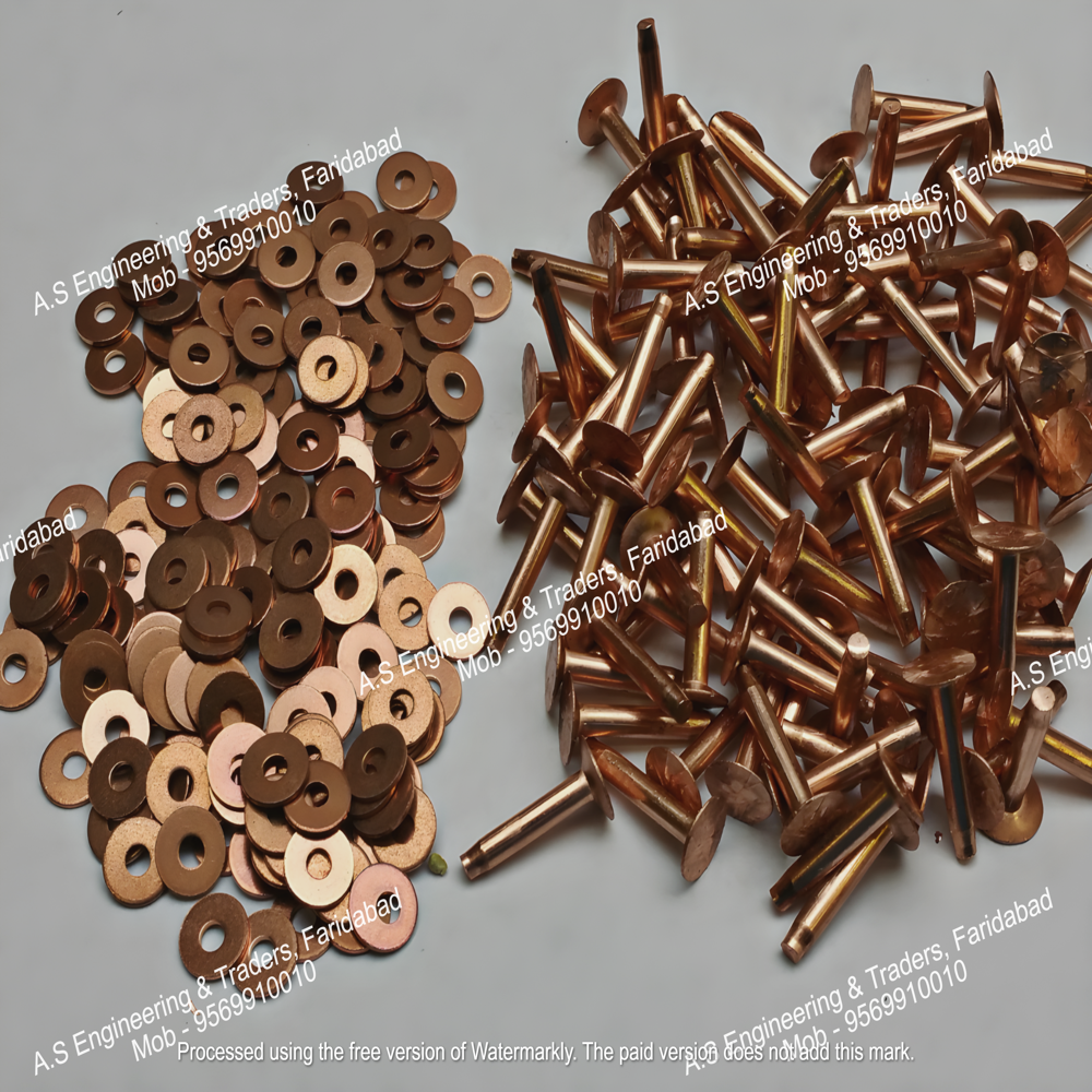 Copper Hollow Rivet - Diameter: 20 Mm Meter (M)
