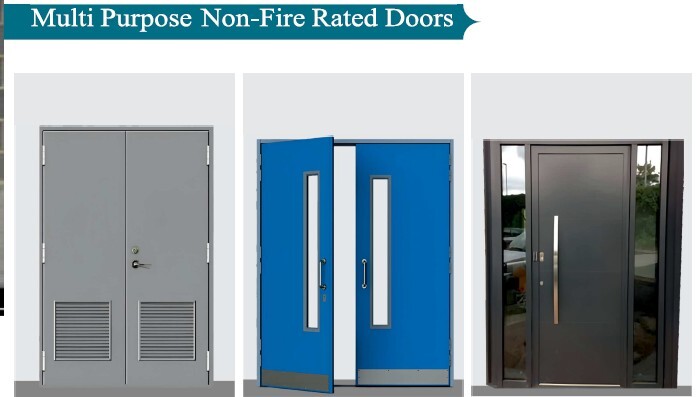 Multipurpose_Industrial Non fire Doors