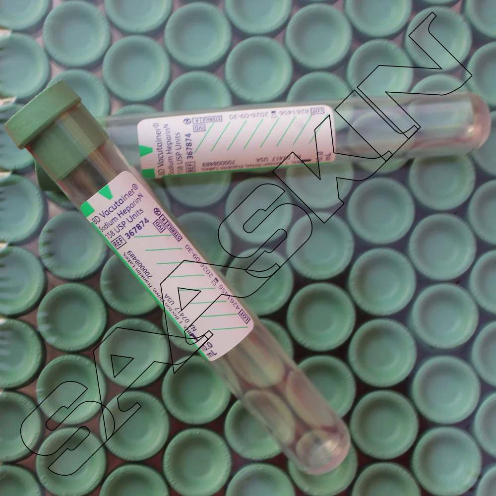 BD Sodium Heparin (NH)158 USP units Blood Collection Tube