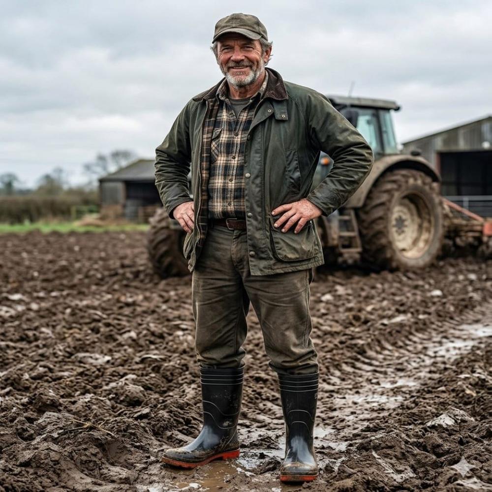 Agarson Make Virat Red Sole Gumboots