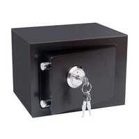 Black Cash Safe with Lockable Drawers