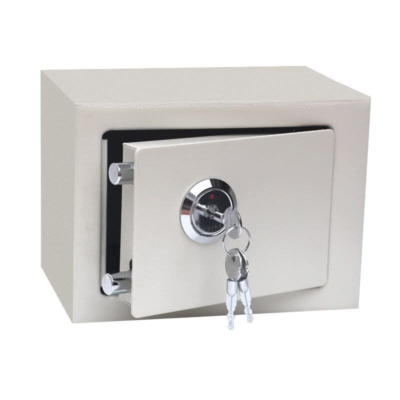 Black Cash Safe with Lockable Drawers