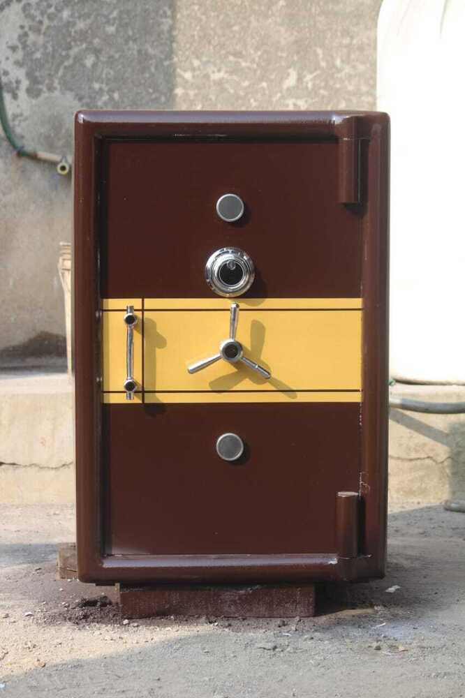 Premium Security Safe with Gold Handle