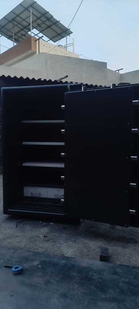 Premium Security Safe with Gold Handle