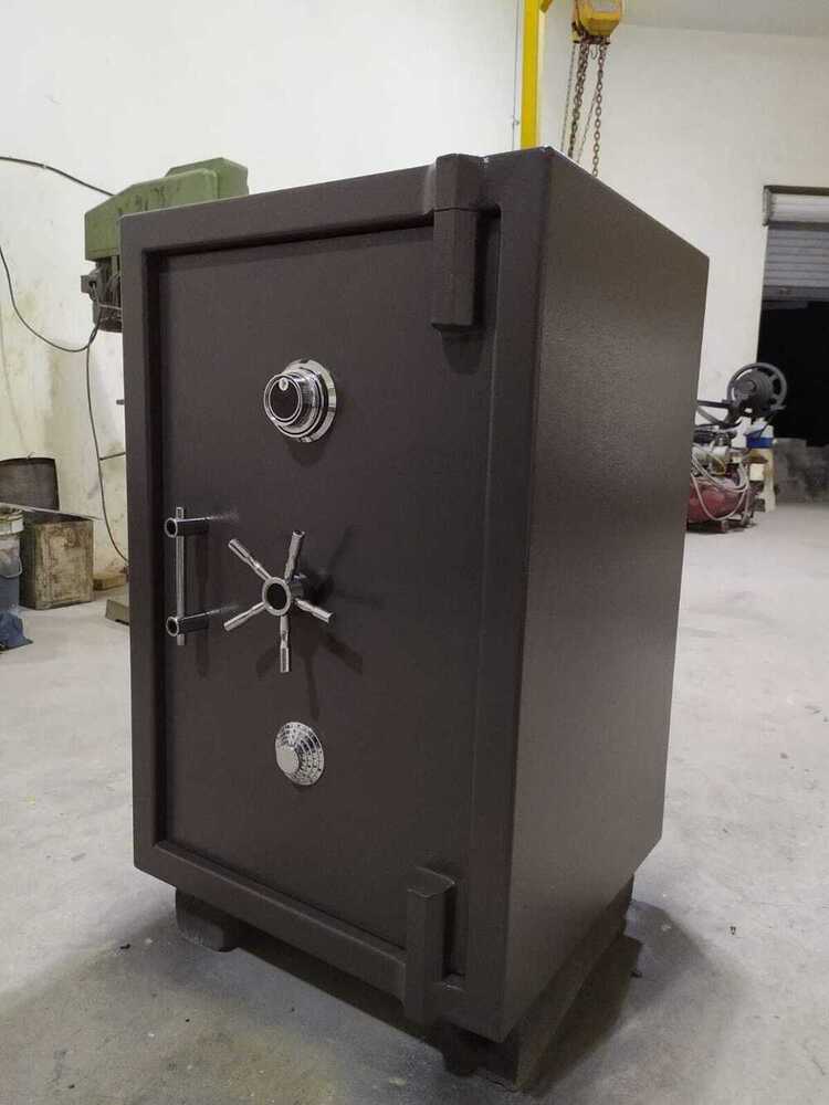 Grey Cash Safe with Lockable Drawers