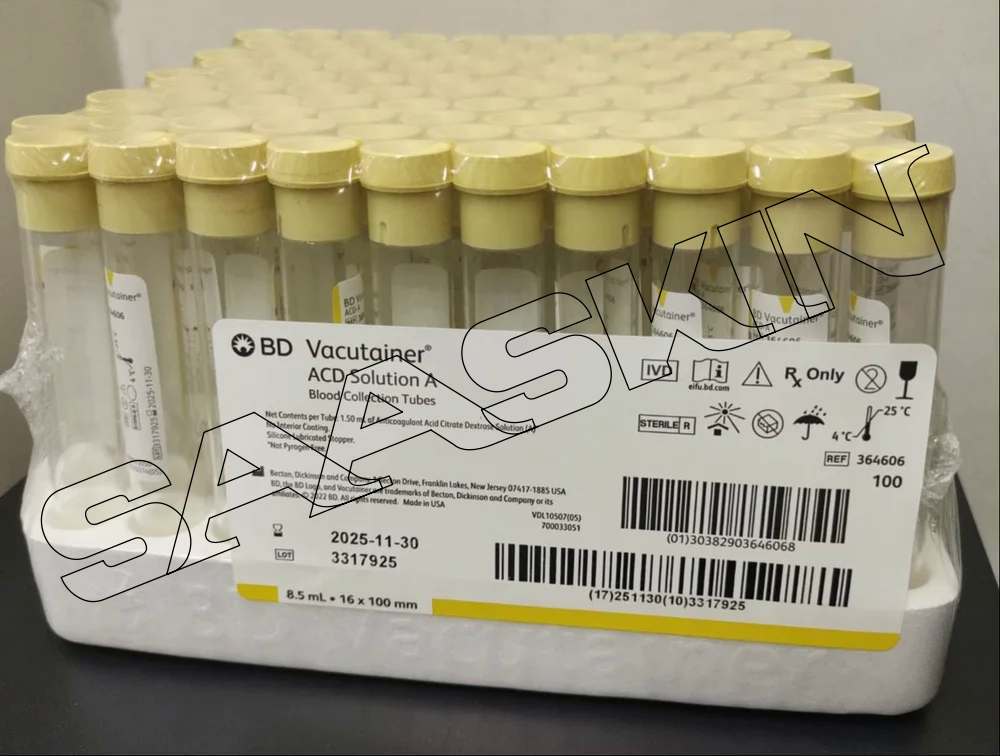 BD ACD Solution A Blood Collection Tubes