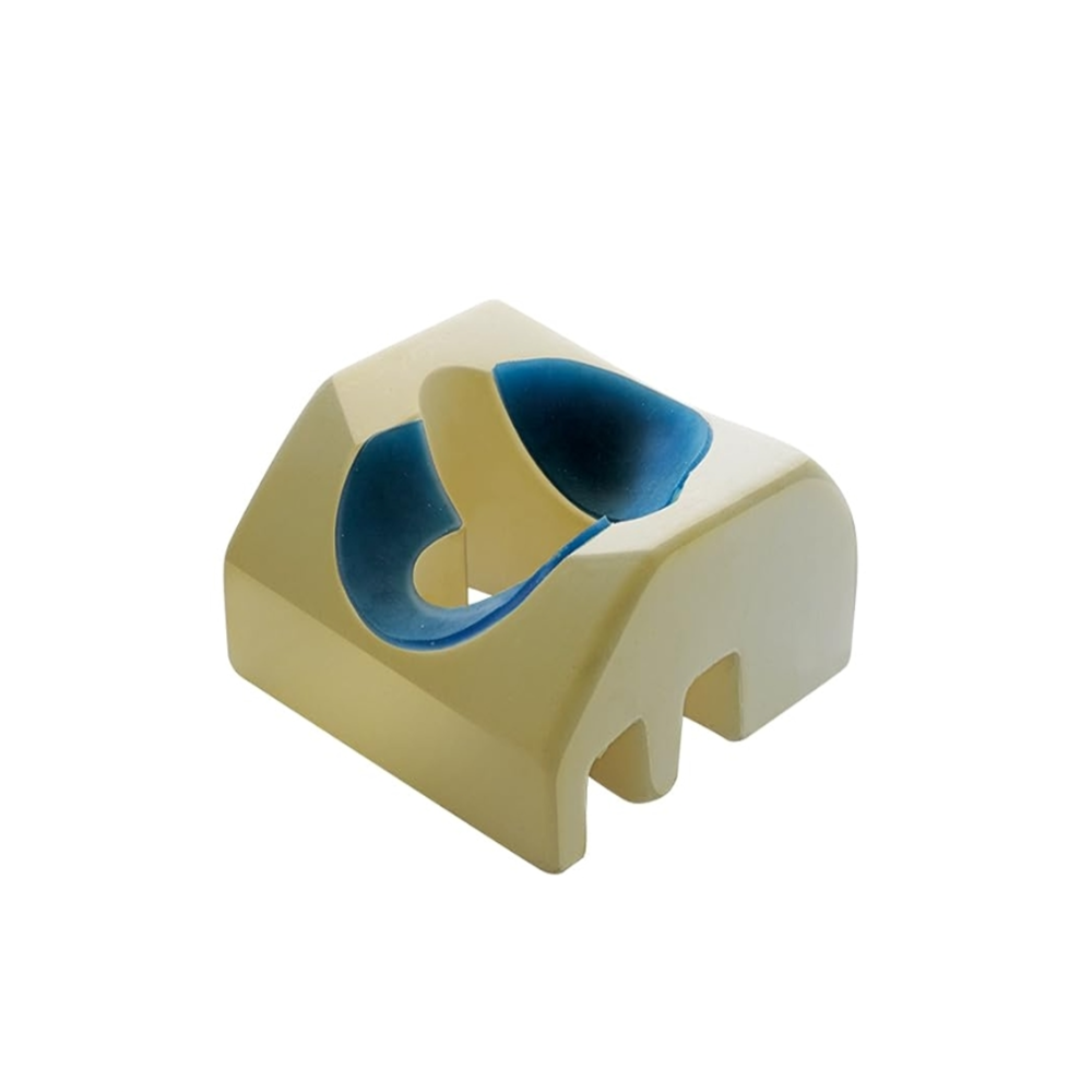 Prone Head Positioner WITH MIRROR Prone head rest with mirror Prone Foam Gel Head Support