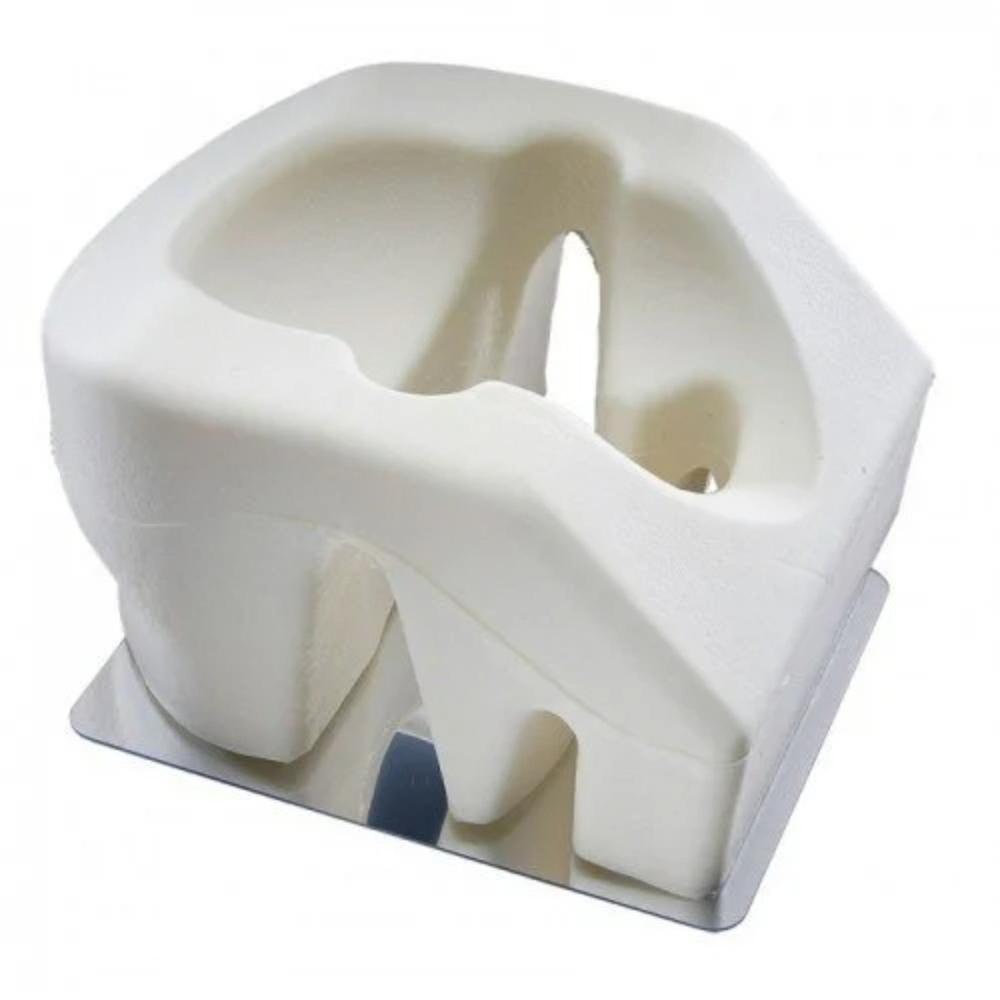 Prone Head Positioner WITH MIRROR Prone head rest with mirror Prone Foam Gel Head Support