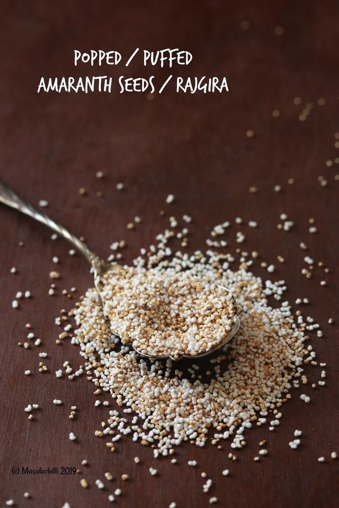 Popped Or Puffed Amaranth Seeds