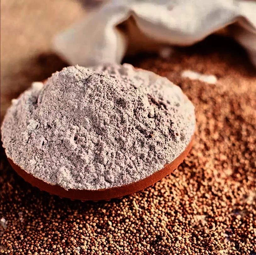 Pale Pink Ragi Flour