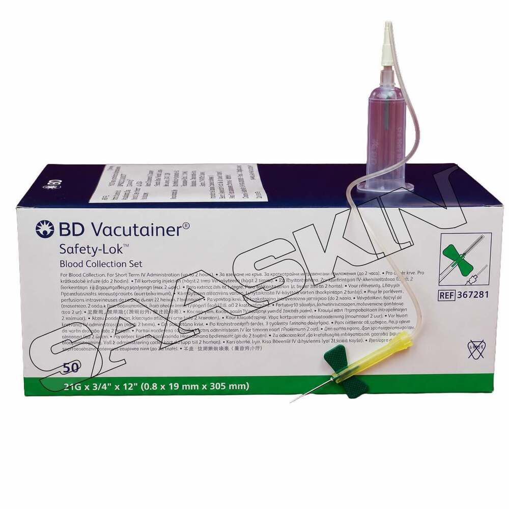 BD Safety-Lok Blood Collection Set , 21G