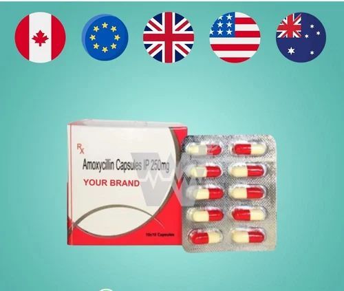 Amoxicillin Capsule, 250 mg