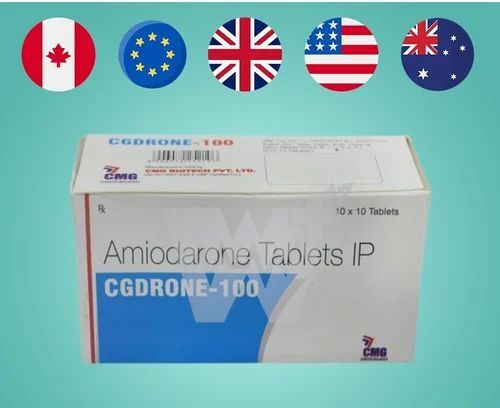 CGDRONE -100 Amiodarone Tablets 100 mg