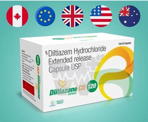 Diltiazone CD 120 Diltiazem Hydrochloride Capsules 120 mg