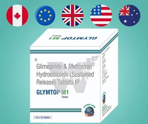 Glymtop M1 Glimepiride AND Metformin Tablets