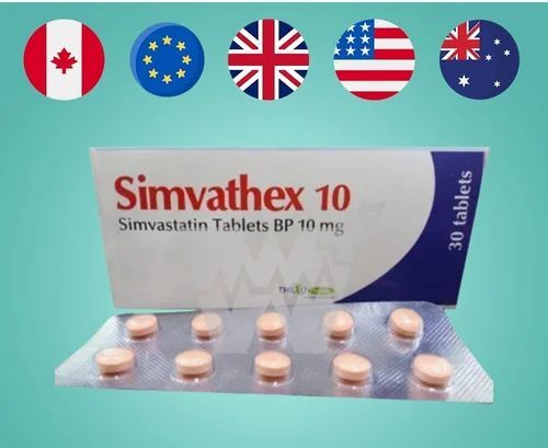 Simvathex 10 Simvastatin Tablet 10 Mg