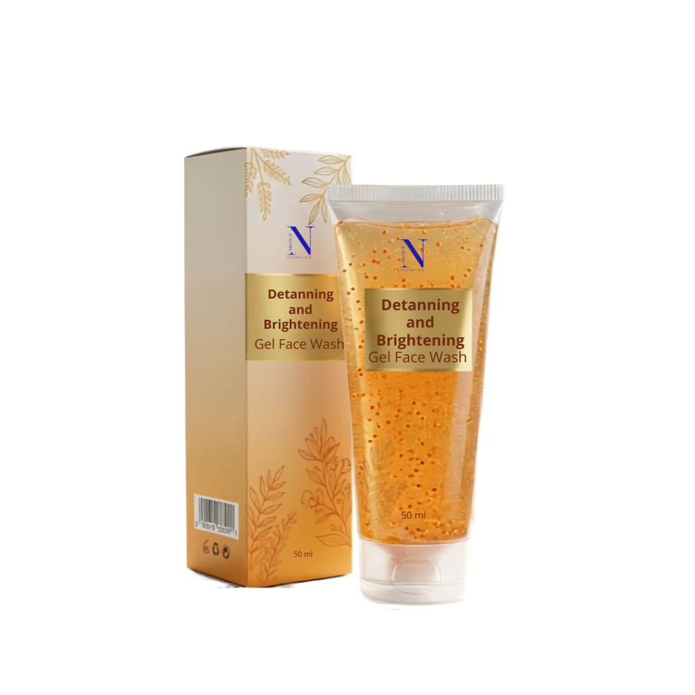 Detanning And Brightening Gel Face Wash - Attributes: Smudge Proof