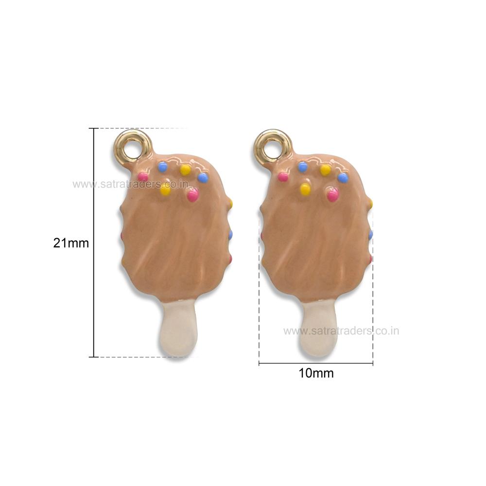 Ice Cream Popsicle Charm Pendant | Size : 21mm | Qty : 1pc | CHE173