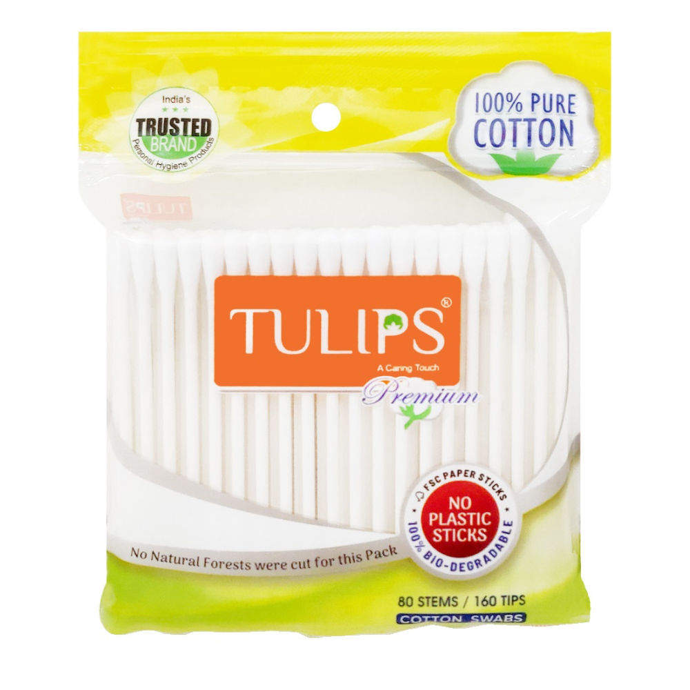 Tulips Cotton Swab