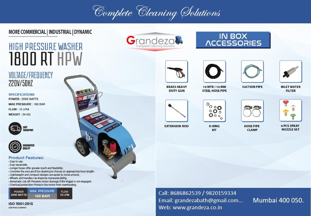 RT-15-WDVC Wet & Dry Vacuum Cleaner