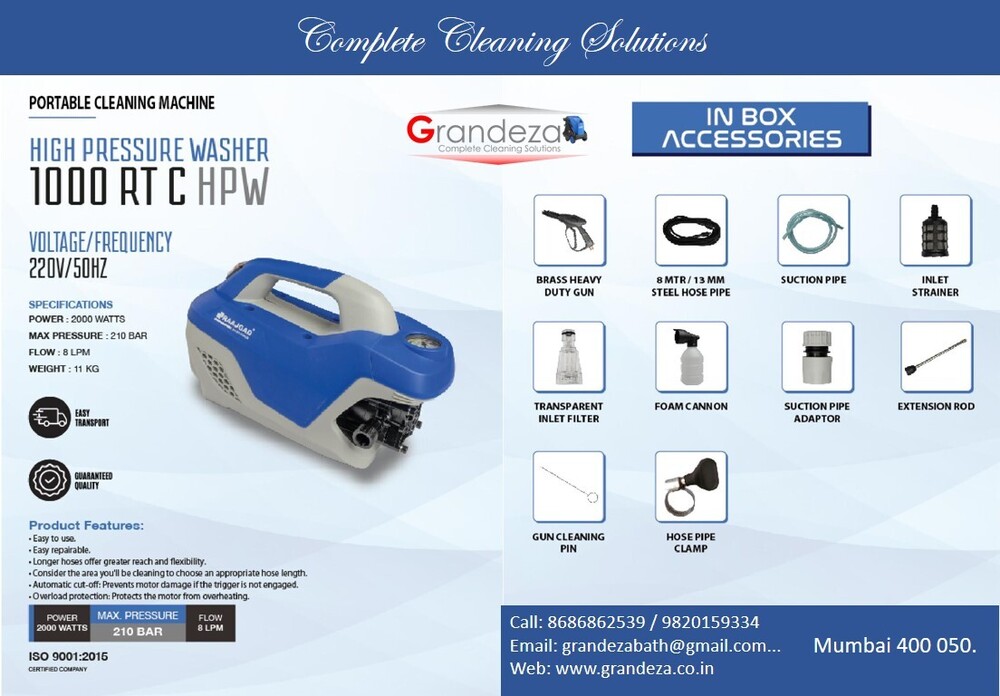 RT-15-WDVC Wet & Dry Vacuum Cleaner
