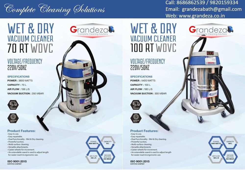 RT-15-WDVC Wet & Dry Vacuum Cleaner