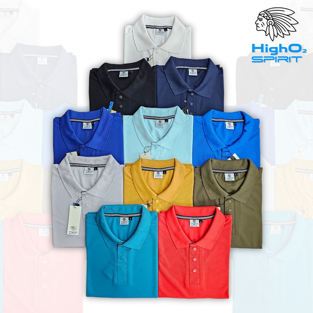 2E Multi 190 gsm Polyester Matte Unisex T-shirts with Press Button