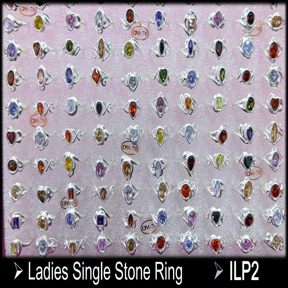 Silver Ledis Stone Ring - Gender: Women