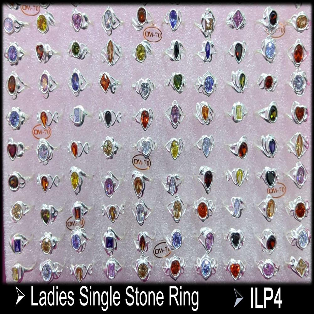 Silver Ledis Stone Ring - Gender: Women